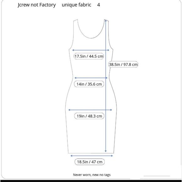 J. Crew fitted Geometric Tapestry Jacquard Sheath Dress size 4 nwot - Picture 12 of 12